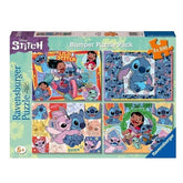 Disney Stitch Bumper Pack Puzzle - 4x100 Piece