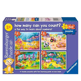 How Many Can You Count Puzzle 6,8,10,12pc
