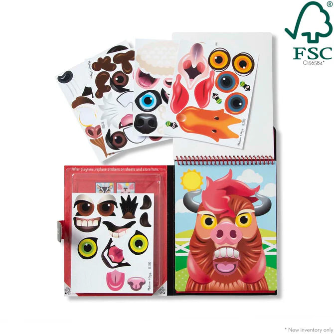 On the go - Reusable Stickers - Farm