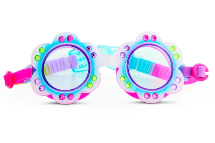 Bling2O Goggles - Blossom - Blue Petals