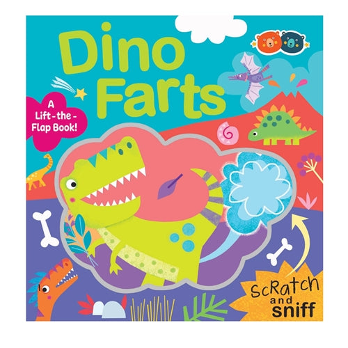 Scratch and Sniff Book - Dino Farts