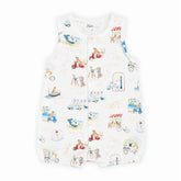 ALEXI Organic Button Front Romper
