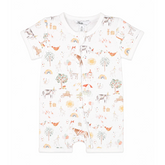 SCOUT Organic SS Zip Romper