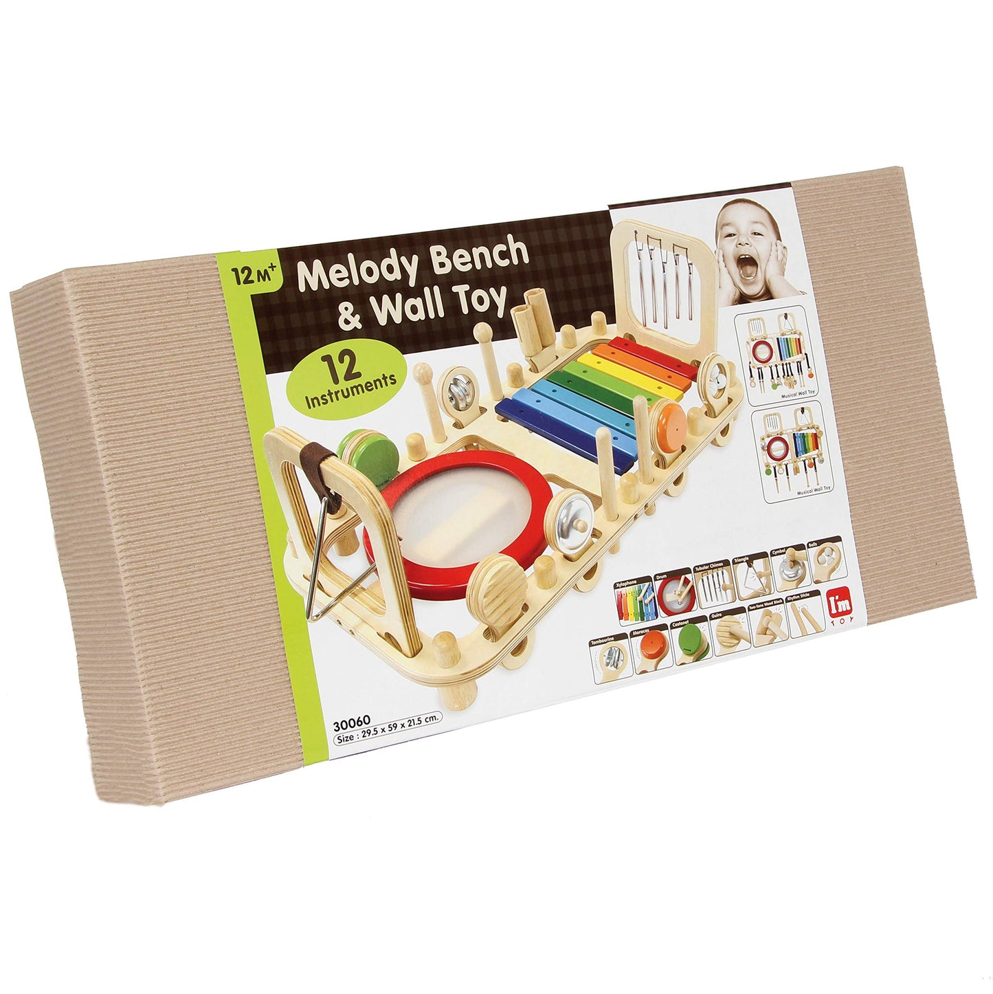 Melody Mix Wall Bench