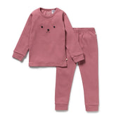 Plum Organic Rib Long Sleeve Pyjamas