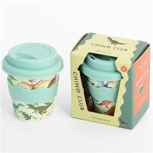 Green Dino Babychino Cup 4oz