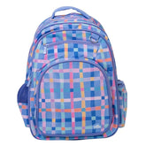 Big Kids Backpack - Pastel Plaid