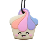 Cupcake Chew Pendant - medium