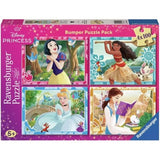 Disney Princess Bumper Pack Puzzle 4x100 Pieces