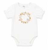 TAYLOR Organic Floral Koala Bodysuit