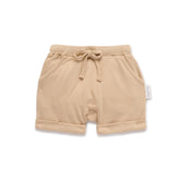 Almond Rib Harem Shorts