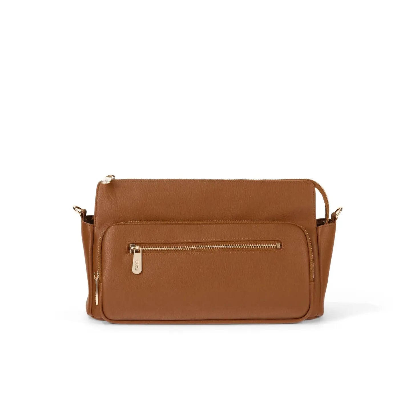 Multitasker Pram Caddy - Chestnut Brown Vegan