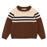 Jake Reglan Stripe Knitted Jumper