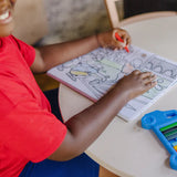 Jumbo Colouring Pad Blue