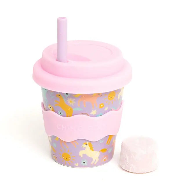 Purple Unicorn Babychino Cup 4oz