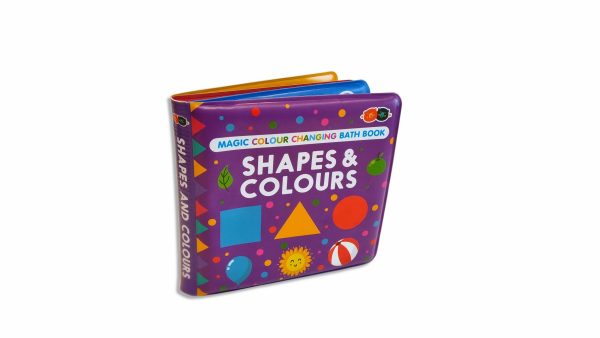 Magic Colour Changing Bath Book - Shapes & Colours