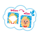 Magic Colour Changing Bath Book & Stickers - Feelings