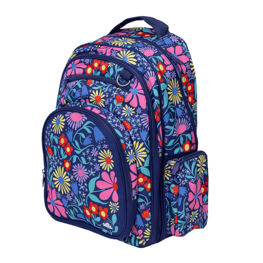 Big Kids Backpack - Flower Fun