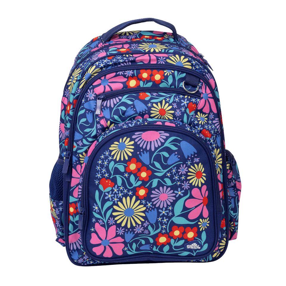 Big Kids Backpack - Flower Fun