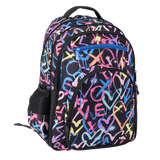 Big Kids Backpack - Hearts and Crosses