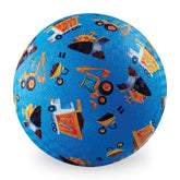 Crocodile Creek Playground Ball Construction Blue - 7inch