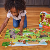 Crocodile Creek Classic Floor Puzzle 36 pc - Pretty Ponies