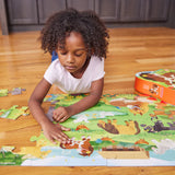 Crocodile Creek Classic Floor Puzzle 36 pc - Pretty Ponies
