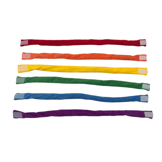 Cloth Chew Bands - set of 6