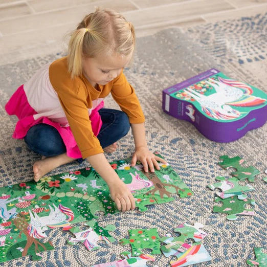 Crocodile Creek Classic Floor Puzzle 36 pc - Unicorn Dreams