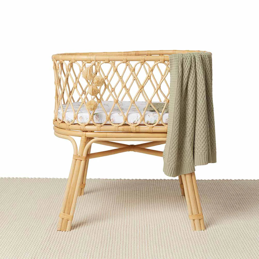 Duck Pond Bassinet Sheet / Change Pad Cover