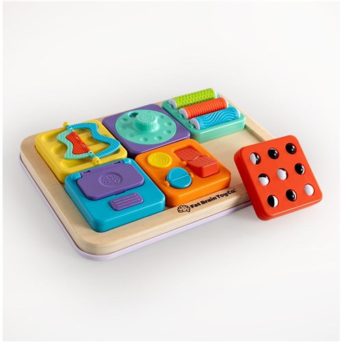PLAY TAB - Sensory set 3 (Latch Mirror, Picture Dial, Sweeper)