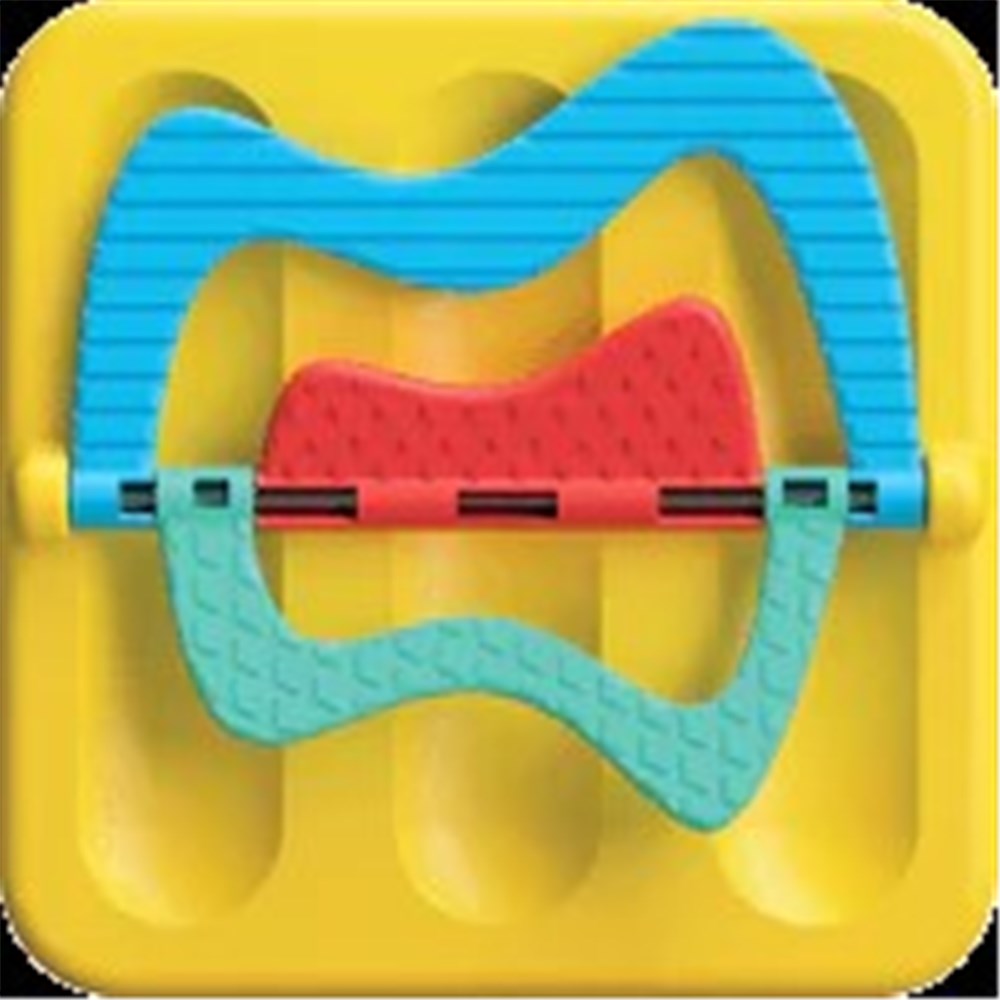 PLAY TAB - Sensory set 1 (Flipper, Number Dial, Maze Tile)