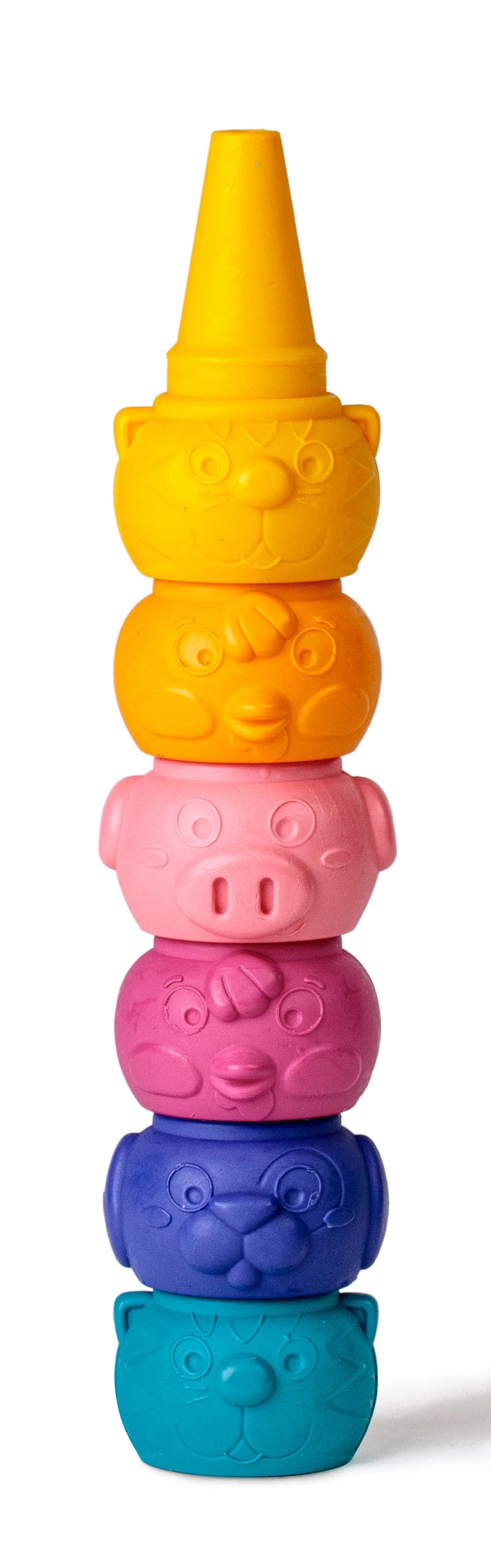 Easi-Grip Animal Crayons Set of 24