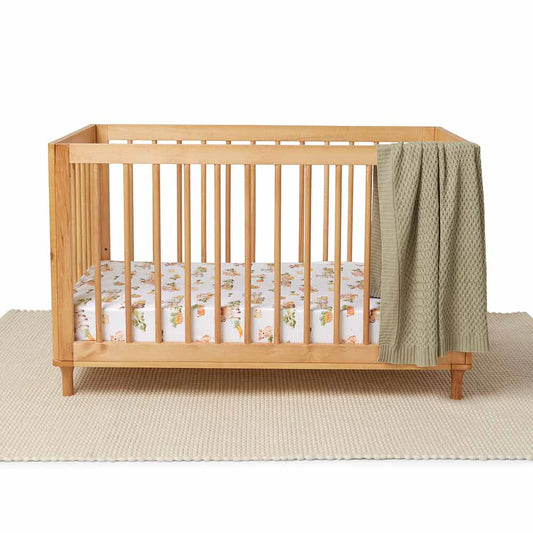 Farm Organic Fitted Cot Sheet