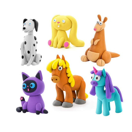 Hey Clay Animals Singles