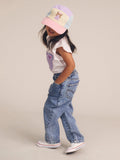 Blush Colour Block Cord Cap