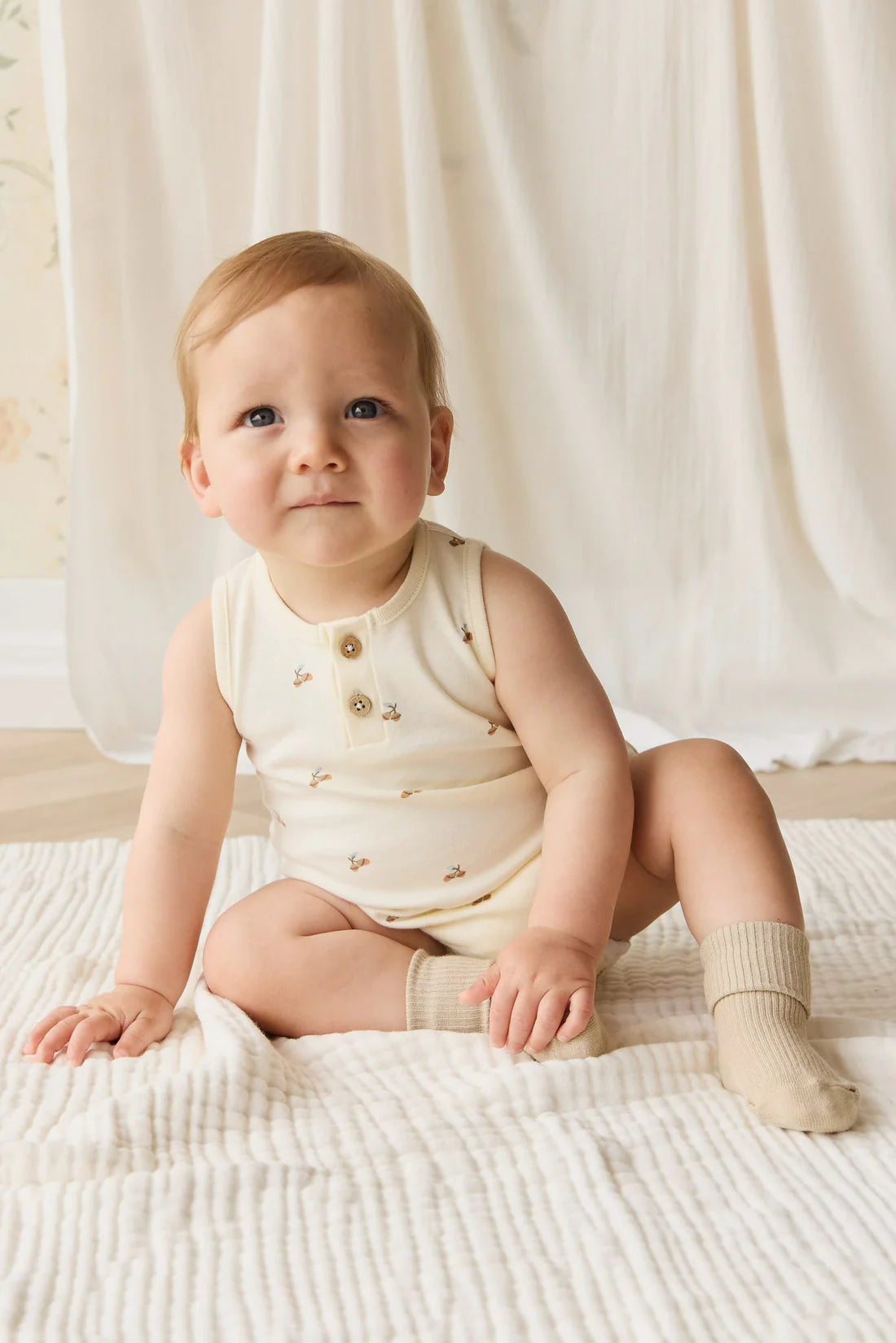 Adalyn Playsuit- Lemon