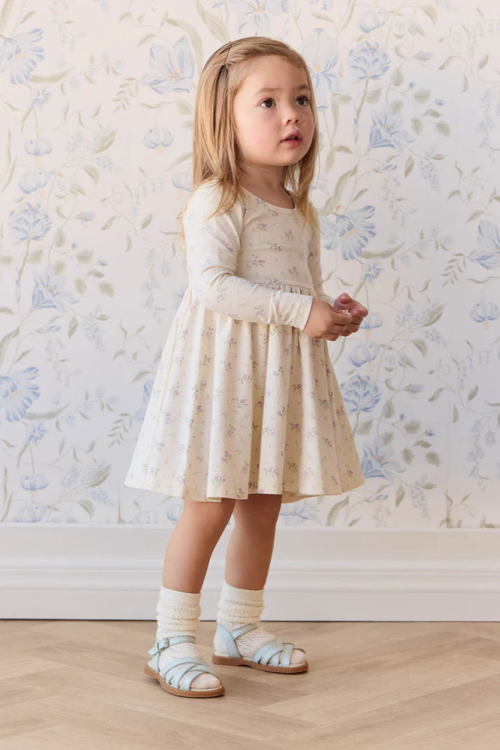 Organic Cotton Tallulah Dress - Thelma Orchid