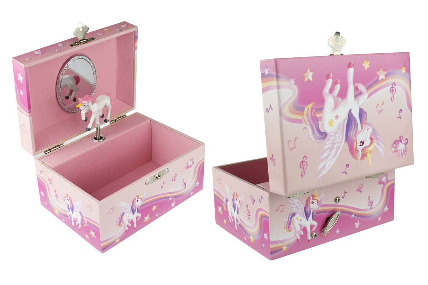 Nutmeg Unicorn Keepsake Music Jewellery Box