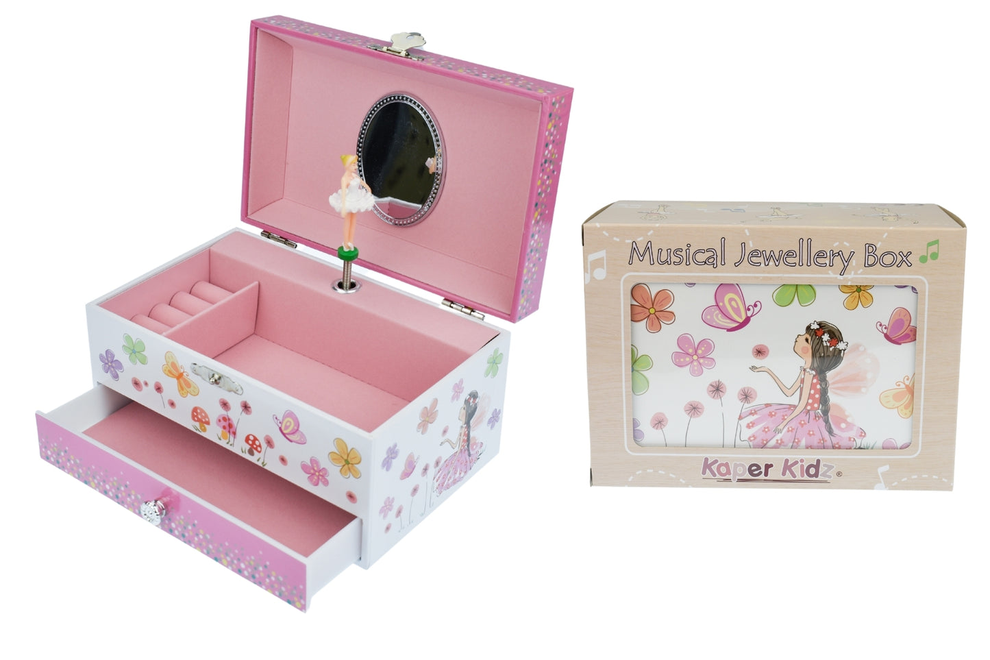 Daisy Belle Serenade Heirloom Music Jewellery Box
