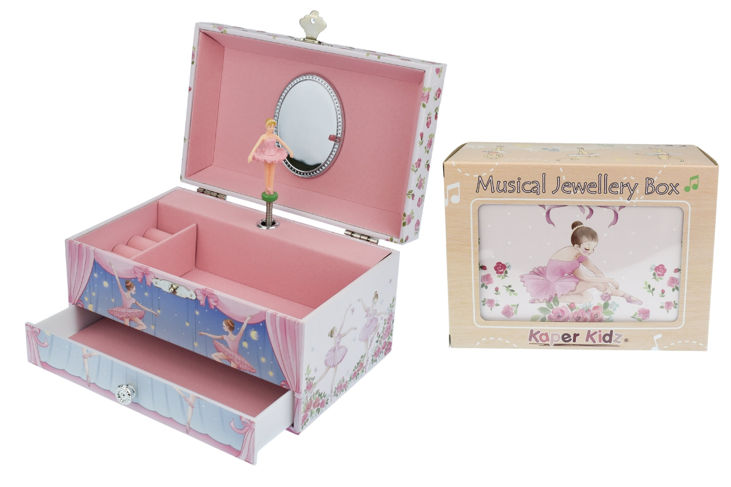Rosabella Ballerina Heirloom Music Jewellery Box