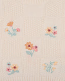 Fern Hand Embroidered Organic Jumper
