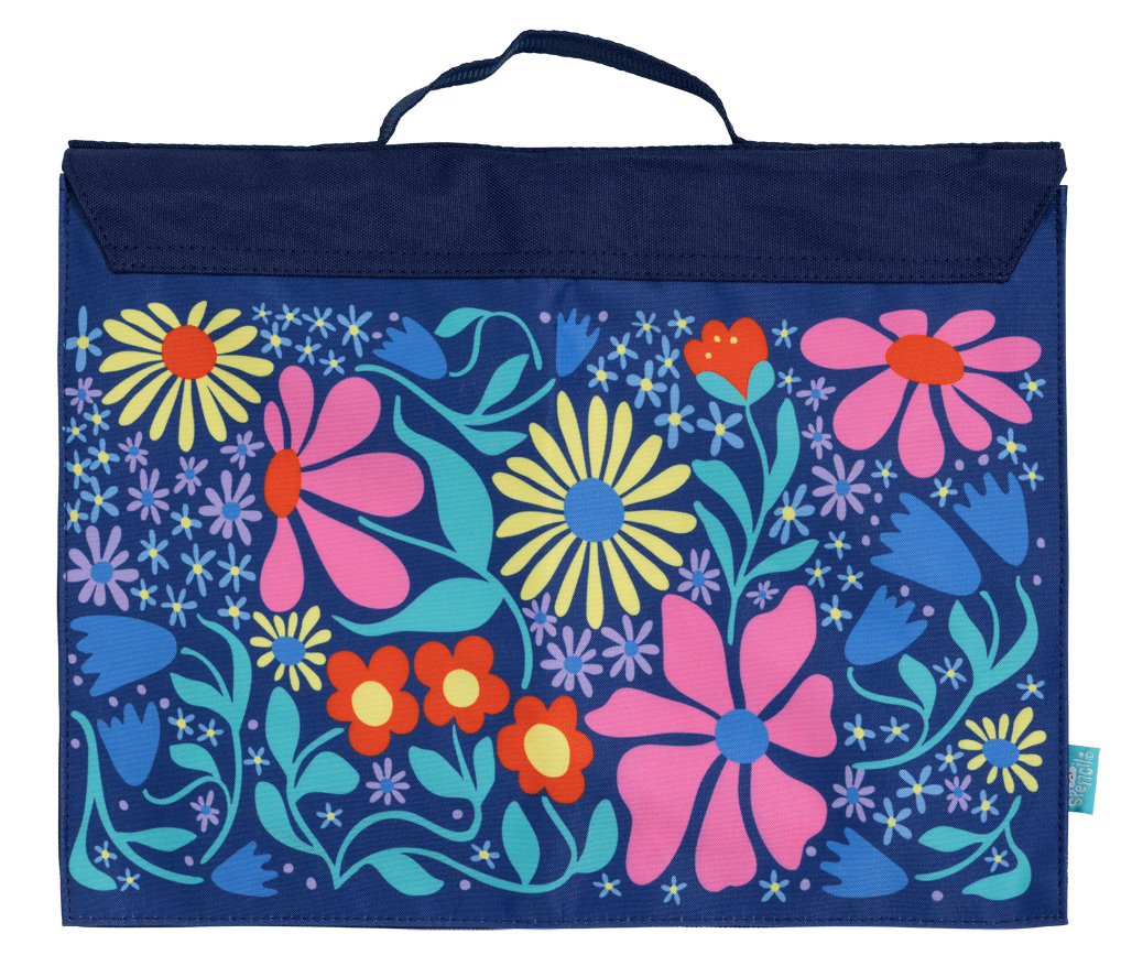 Library Bag - Flower Fun