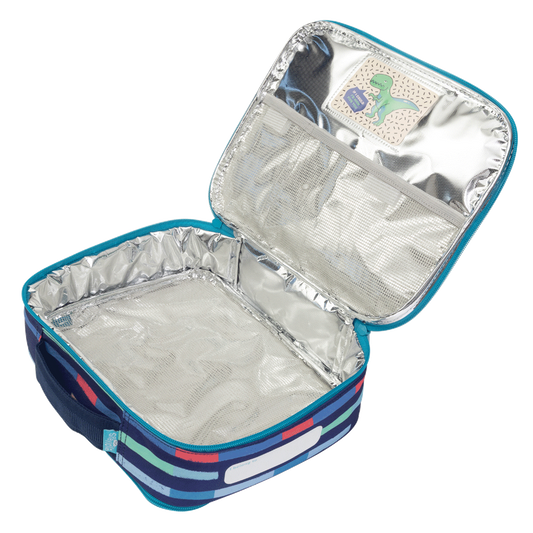 Big Cooler Lunch Bag - Bright Stripes