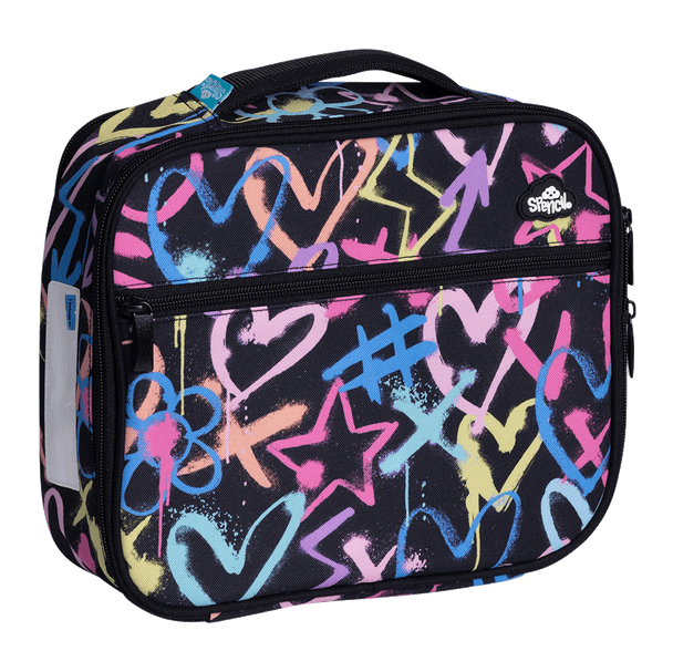 Big Cooler Lunch Bag - Hearts and Crosses
