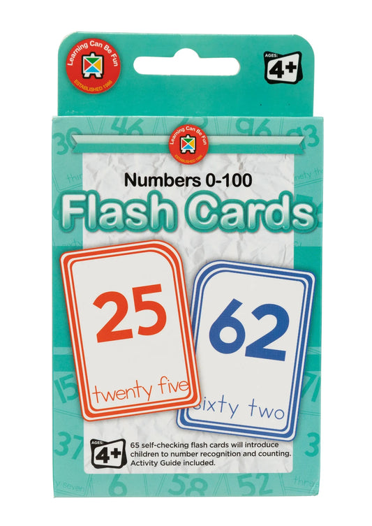 Flash Cards - Numbers 1-100