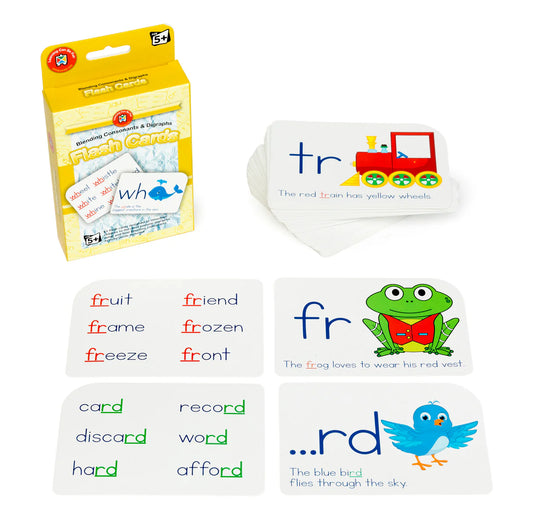 Flash Cards - Blending Consonants & Digraphs