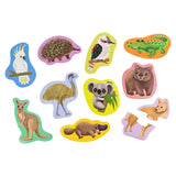 Crocodile Creek Let's Begin Puzzle 2 pc - Aussie Animals
