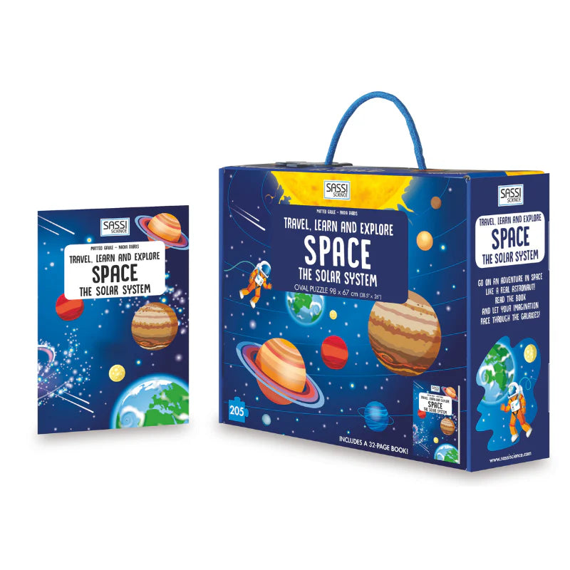 Travel, Learn and Explore Puzzle and Book Set - SPACE