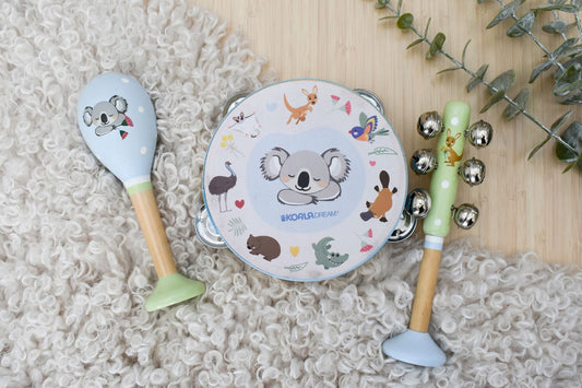 Bush Buddies Australian Animals 3pce Musical Set